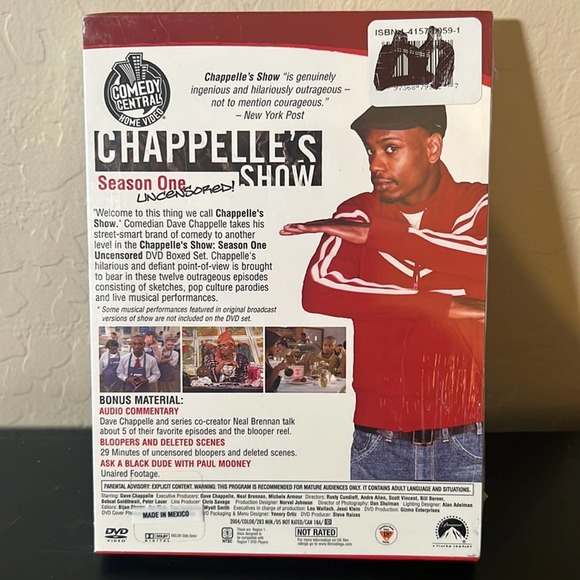 Chappelle’s Show Season 1 Uncensored! Unopened DVD - Picture 2 of 3
